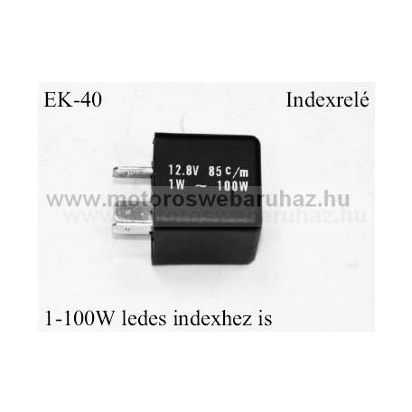 Indexrelé Ledes 12V 1-100W Led-es indexhez is (EK40)