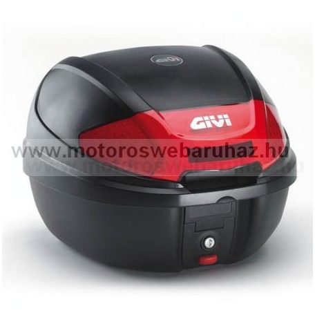 GIVI E300N2 MONOLOCK DOBOZ FEKETE SZÍNBEN PLATNIVAL