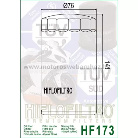 OLAJSZŰRŐ HIFLOFILTRO (HF-173C)
