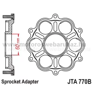 LÁNCKERÉK ADAPTER (JTA770B) DUCATI
