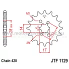 LÁNCKERÉK ELSŐ JT (JTF1128/1129) 420-as LÁNCHOZ