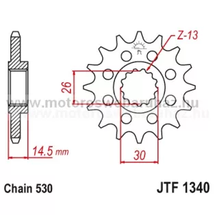 LÁNCKERÉK ELSŐ JT (JTF1340) 530-as LÁNCHOZ