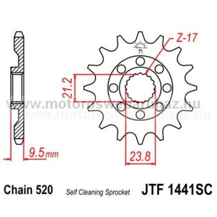 LÁNCKERÉK ELSŐ JT (JTF1441) 520-as LÁNCHOZ