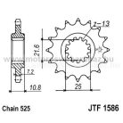 LÁNCKERÉK ELSŐ JT (JTF1586) 525-ös LÁNCHOZ