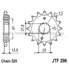 LÁNCKERÉK ELSŐ JT (JTF296) 525-ös LÁNCHOZ