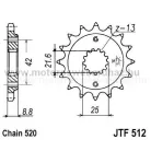 LÁNCKERÉK ELSŐ JT (JTF512)(516) 520-as LÁNCHOZ