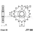 LÁNCKERÉK ELSŐ JT (JTF580) 530-as LÁNCHOZ