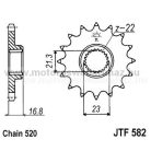 LÁNCKERÉK ELSŐ JT (JTF582) 520-as LÁNCHOZ