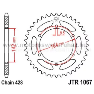 LÁNCKERÉK HÁTSÓ JT (JTR1067) 428-as LÁNCHOZ