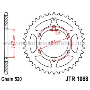 LÁNCKERÉK HÁTSÓ JT (JTR1068) 520-as LÁNCHOZ