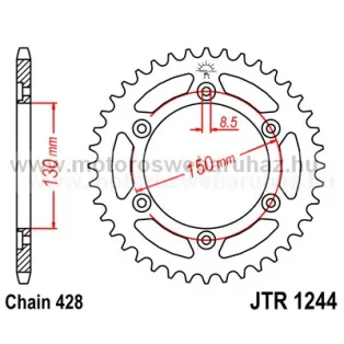 LÁNCKERÉK HÁTSÓ JT (JTR1244) 428-as LÁNCHOZ