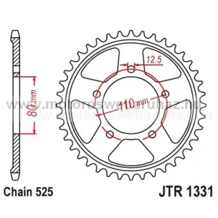 LÁNCKERÉK HÁTSÓ JT (JTR1331) 525-ös LÁNCHOZ