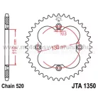 LÁNCKERÉK HÁTSÓ ALU JT (JTA1350) 520-as LÁNCHOZ