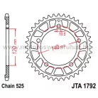 LÁNCKERÉK HÁTSÓ ALU JT (JTA1792) 525-ös LÁNCHOZ FEKETE