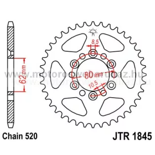 LÁNCKERÉK HÁTSÓ JT (JTR1845) 520-as LÁNCHOZ