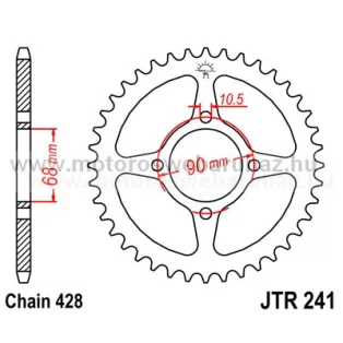 LÁNCKERÉK HÁTSÓ JT (JTR241) 428-as LÁNCHOZ
