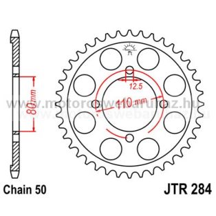 LÁNCKERÉK HÁTSÓ JT (JTR284) 530-as LÁNCHOZ