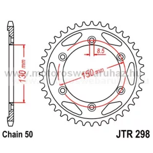 LÁNCKERÉK HÁTSÓ JT (JTR298) 530-as LÁNCHOZ