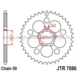 LÁNCKERÉK HÁTSÓ JT (JTR7086) 530-as LÁNCHOZ