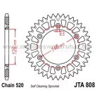 LÁNCKERÉK HÁTSÓ ALU JT (JTA808) 520-as LÁNCHOZ FEKETE