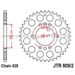 LÁNCKERÉK HÁTSÓ JT (JTR809/2) 428-as LÁNCHOZ