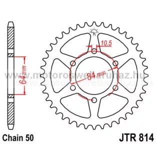 LÁNCKERÉK HÁTSÓ JT (JTR814) 530-as LÁNCHOZ