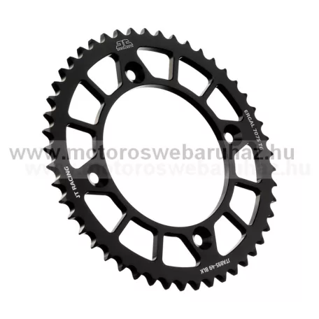 LÁNCKERÉK HÁTSÓ ALU JT (JTA895) 428-as LÁNCHOZ FEKETE/NARANCS