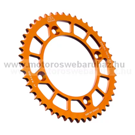 LÁNCKERÉK HÁTSÓ ALU JT (JTA895) 428-as LÁNCHOZ FEKETE/NARANCS