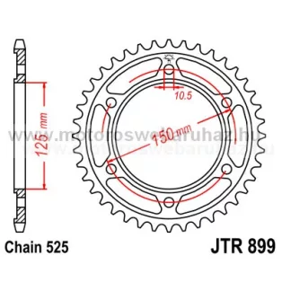 LÁNCKERÉK HÁTSÓ JT (JTR899) 525-ös LÁNCHOZ