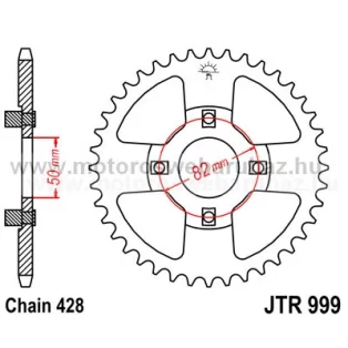 LÁNCKERÉK HÁTSÓ JT (JTR999) 428-as LÁNCHOZ