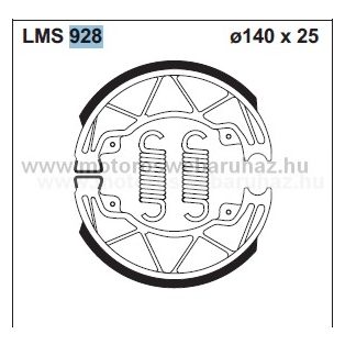Fékpofa AP RACING(LMS928) 