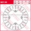 Féktárcsa HONDA (MST240) TRW