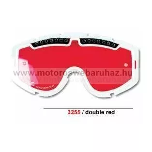 Szemüveg-lencse PROGRIP 3255 Dupla Piros