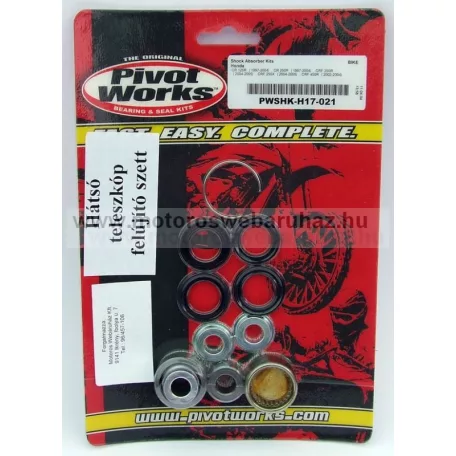 TELESZKÓPJAVÍTÓ SZETT PIVOT WORKS (PWSHK-H17-021) HÁTSÓ TELESZKÓP ALSÓ ÉS FELSŐ RÉSZ