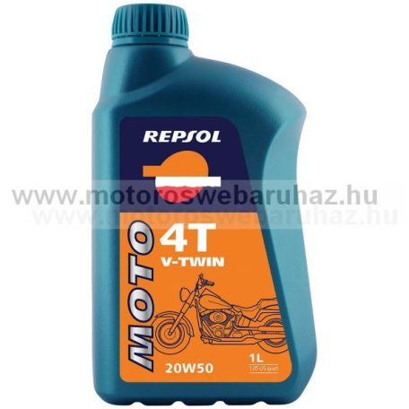 REPSOL 4T MOTO V-TWIN 20W-50 1L (REP4T20W50VTWIN)