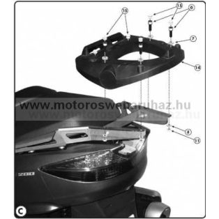 GIVI SR117M Spec. doboztartó (top case) Monolock dobozokhoz