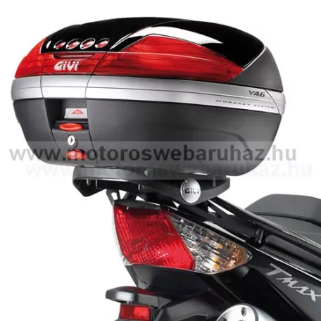 GIVI SR369M Spec. doboztartó (top case) Monolock dobzokhoz, fekete