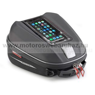   GIVI ST611B FORMATERVEZETT MINI 6 Literes TANKTÁSKA EASYLOCK RÖGZÍTÉSSEL