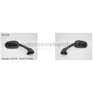 TÜKÖR (TK-83 E) YAMAHA YZF-R1 02-03 E BETŰS