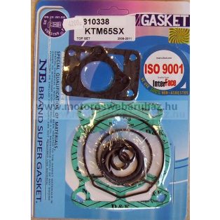   TÖMÍTÉS SZETT KTM SX 65 09-19  MOTOR POWER (TW810338) HENGERHEZ