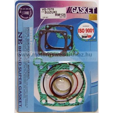 TÖMÍTÉS SZETT SUZUKI RM 125 92-97 MOTOR POWER (TWVG7078)(TW810547) HENGERHEZ