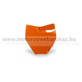 MŰANYAG ELEM, ELSŐ RAJTSZÁMTÁBLA KTM (4074UFO) 