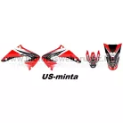 ARC-DESIGN off-road matricaszett 'A-kit' Honda CR125-250 2002-2007 (ARCHONDACR125A)