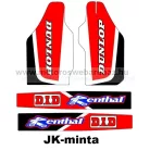 ARC-DESIGN off-road matricaszett 'C-kit' Honda CRF 250 2006-2007 (ARCHONDACRF2502C)
