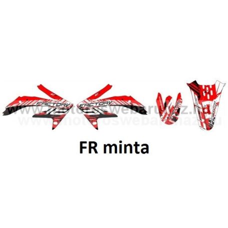 ARC-DESIGN off-road matricaszett 'A-kit' Honda CRF 450 2008 (ARCHONDACRF4504A)