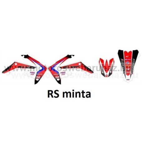 ARC-DESIGN off-road matricaszett 'A-kit' Honda CRF 450 2009-2010 (ARCHONDACRF4505A)