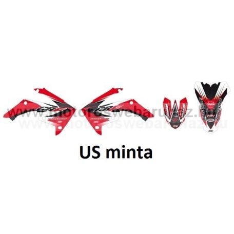 ARC-DESIGN off-road matricaszett 'A-kit' Honda CRF 450 2009-2010 (ARCHONDACRF4505A)