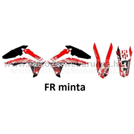 ARC-DESIGN off-road matricaszett 'A-kit' Honda CRF 450 2013-2016 (ARCHONDACRF4507A)