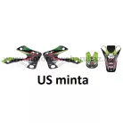 ARC-DESIGN off-road matricaszett 'A-kit'KAWASAKI KX125-250 1999-2002 (ARCKAWASAKIKX125A)