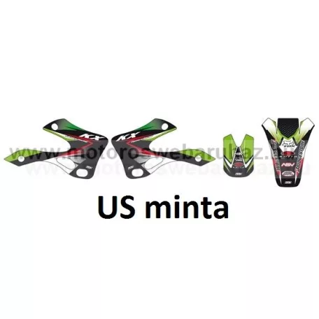 ARC-DESIGN off-road matricaszett 'A-kit'KAWASAKI KX125-250 1999-2002 (ARCKAWASAKIKX125A)